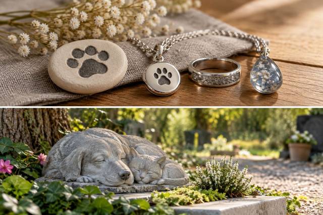 Pendentif, bague, verre ou diamant : les bijoux faits avec les cendres d'un animal Pendentif, bague, verre ou diamant : les bijoux faits avec les cendres d'un animal